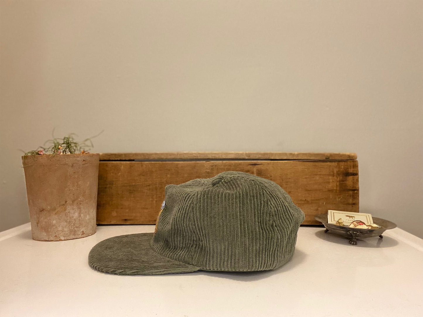kestrel hand embroidered hat *custom*
