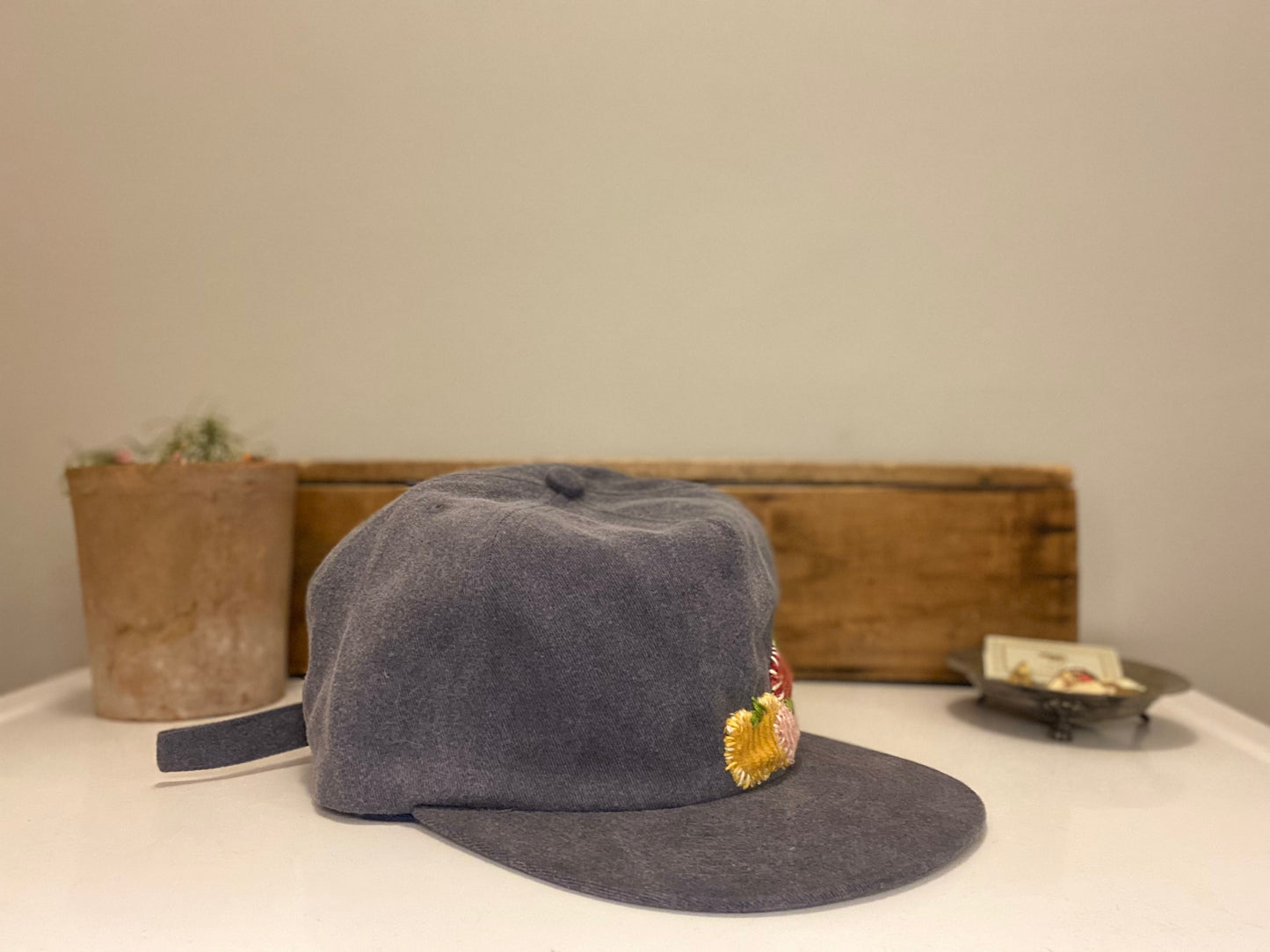 tomato patchwork 5-panel hat *custom*